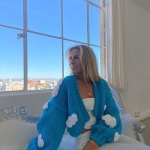 Cropped Cloud Cardigan